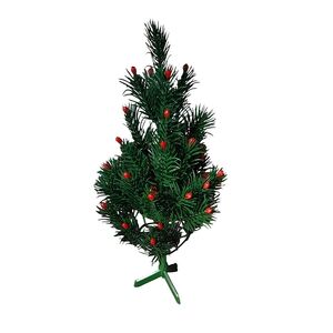 Little vintage plastic Christmas tree